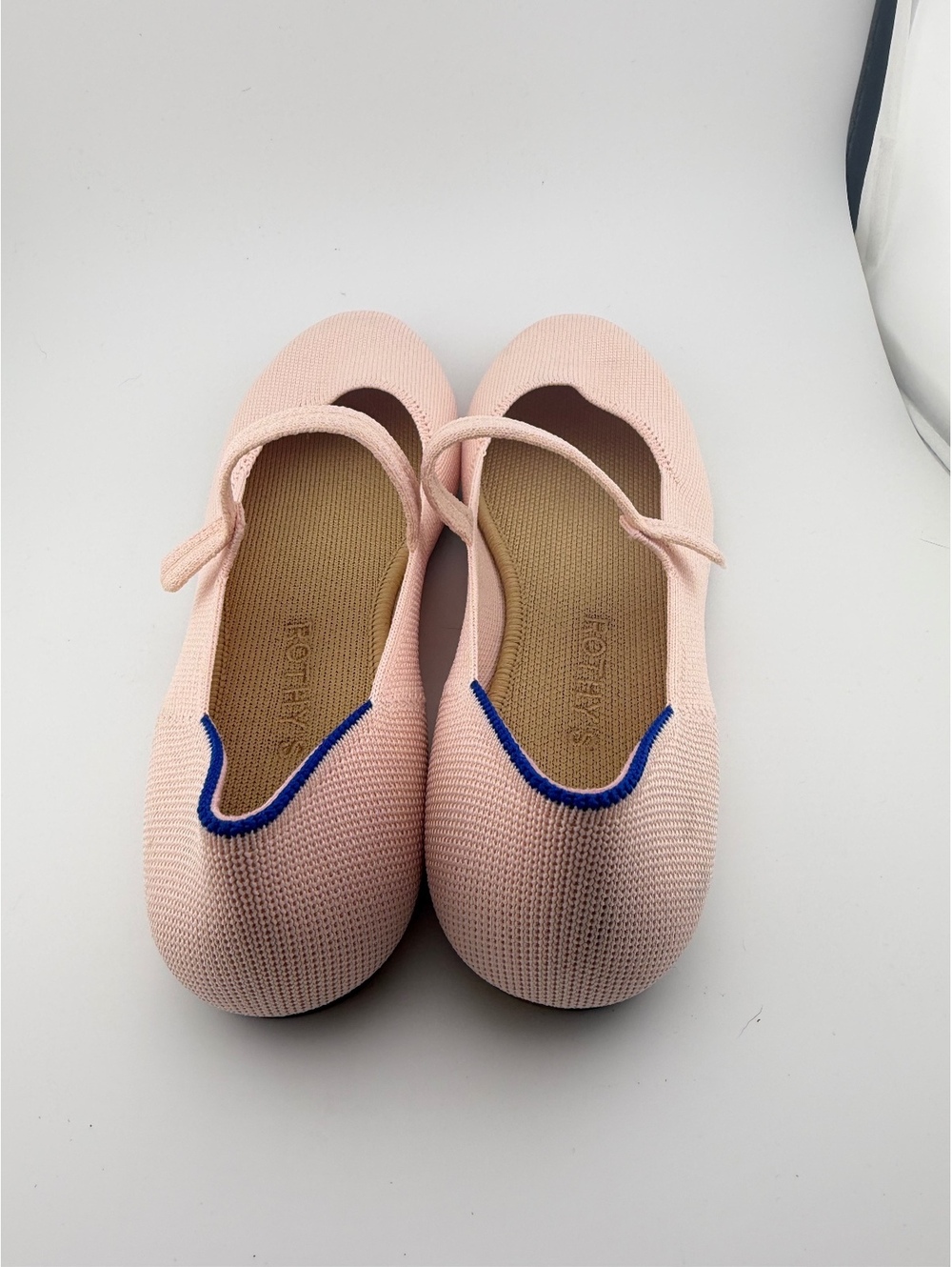 Rothy's The Square Mary Jane Flats - Bubbly Pink - Picture 3 of 7